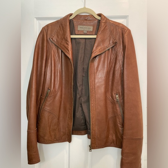 Leather Jacket by Andrew Marc Size L - Picture 3 of 11